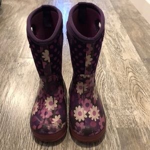 Girls winter Bog boots